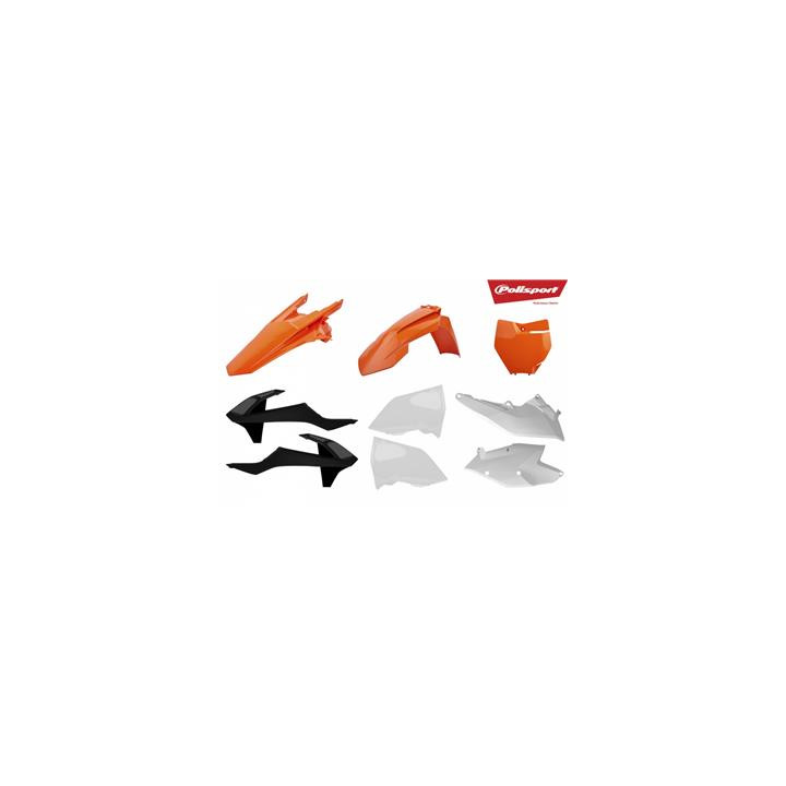 Kit plastiques Polisport (2018) KTM exc/exc-f 1057660