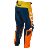 Pantalon enfant FLY RACING Kinetic - Navy/orange | Oxmoto