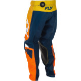 Pantalon enfant FLY RACING Kinetic - Navy/orange | Oxmoto