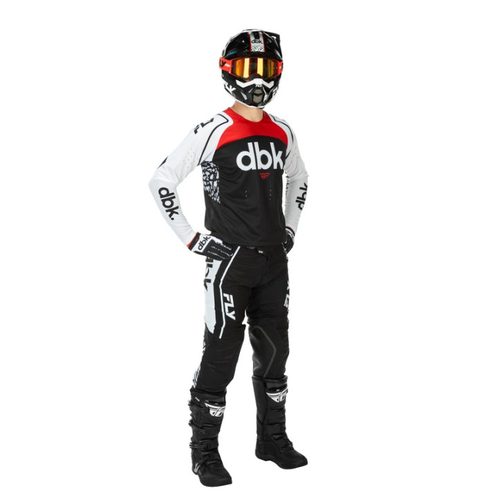 Pantalon FLY RACING Evolution DST DBK Special Edition - noir/argent