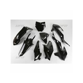 Kit plastique UFO noir KTM SX85 | Oxmoto