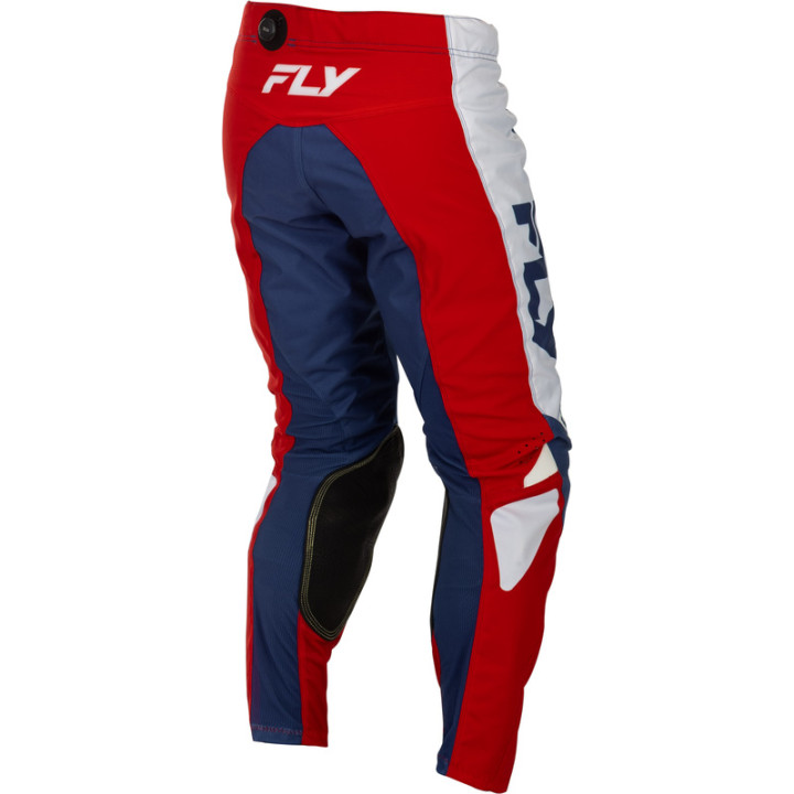Pantalon FLY RACING Kinetic - rouge/blanc/bleu | Oxmoto