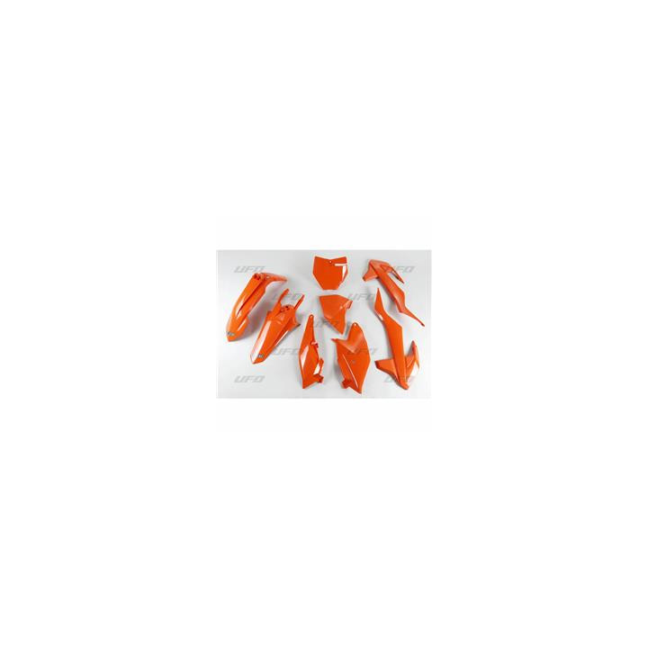 Kit plastique UFO orange KTM SX85 | Oxmoto