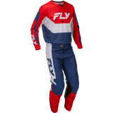 Pantalon FLY RACING Kinetic - rouge/blanc/bleu | Oxmoto
