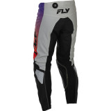 Pantalon FLY RACING Kinetic - gris/rouge/violet/noir