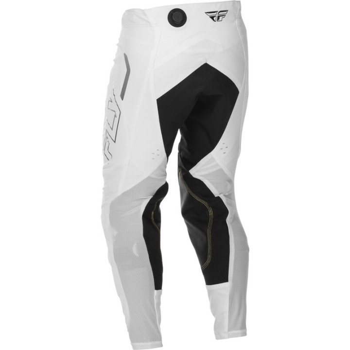 Pantalon FLY RACING Evolution DST Flash L.E. - blanc/argent