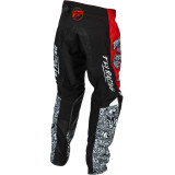 Pantalon enfant FLY RACING Kinetic Mutant - rouge/blanc/noir