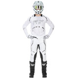 Pantalon FLY RACING Evolution DST Flash L.E. - blanc/argent