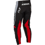 Pantalon FLY RACING Kinetic DBK - gris/noir/rouge | Oxmoto