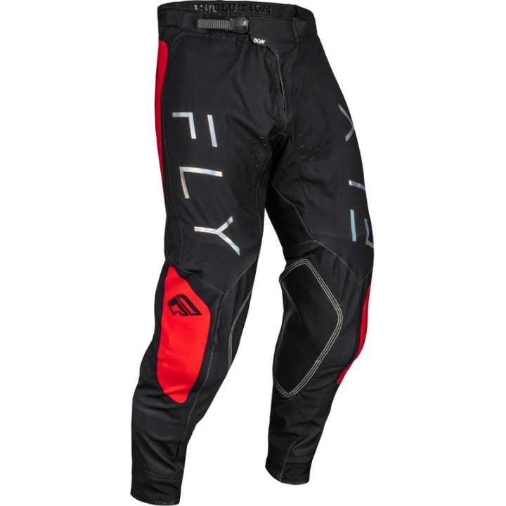 Pantalon FLY RACING Evolution DST - noir/rouge | Oxmoto