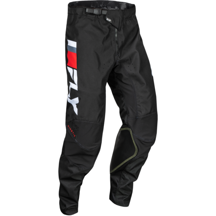 Pantalon FLY RACING Kinetic Prix - rouge/gris/blanc | Oxmoto