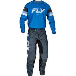 Pantalon enfant FLY RACING Kinetic Prix - Gris/Charcoal/Blanc