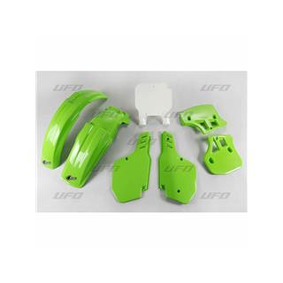 Kit plastique UFO couleur origine Kawasaki KX500 | Oxmoto