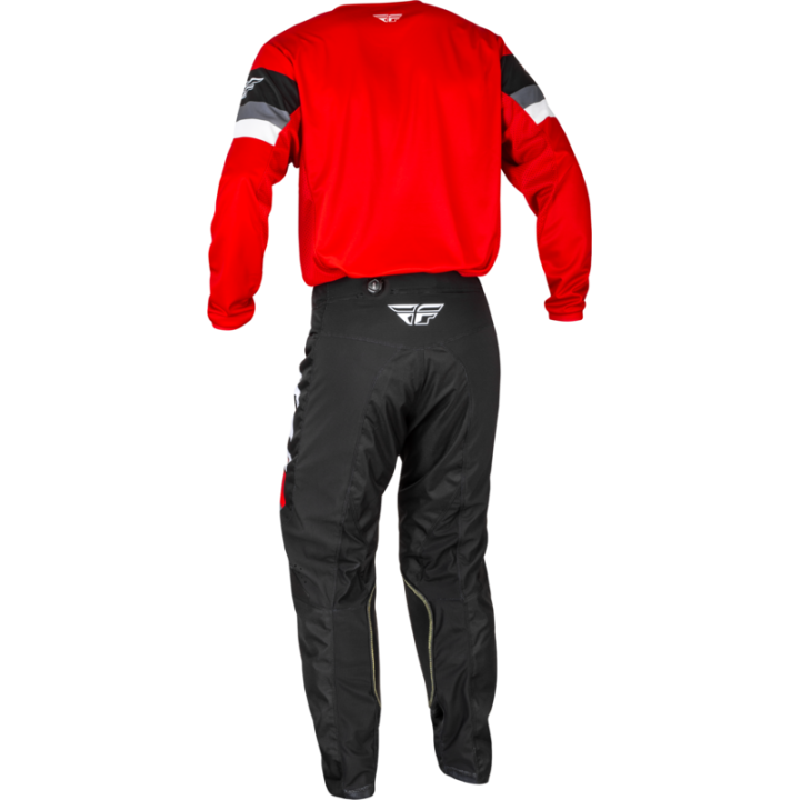 Pantalon FLY RACING Kinetic Prix - rouge/gris/blanc | Oxmoto