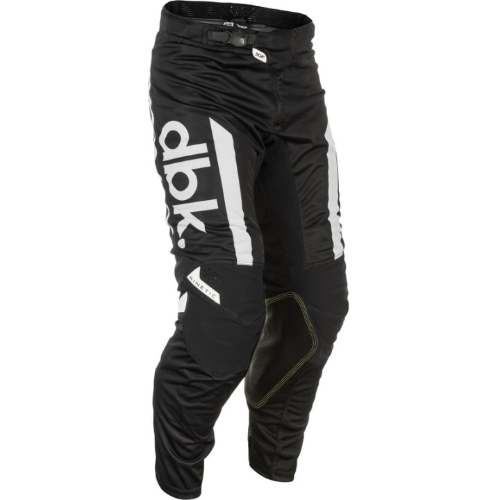 Pantalon FLY RACING Kinetic Mesh DBK - noir/blanc | Oxmoto