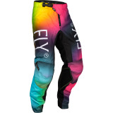 Pantalon enfant FLY RACING Kinetic Prodigy - Fuschia/Electric Blue/Hi-Vis