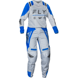Pantalon femme FLY RACING F-16 - Arctic Grey/bleu | Oxmoto