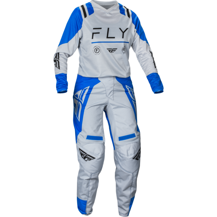 Pantalon femme FLY RACING F-16 - Arctic Grey/bleu | Oxmoto
