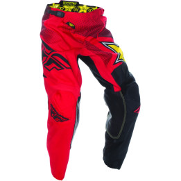 Pantalon FLY RACING Kinetic Rockstar - rouge/noir | Oxmoto