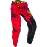 Pantalon FLY RACING Kinetic Rockstar - rouge/noir | Oxmoto