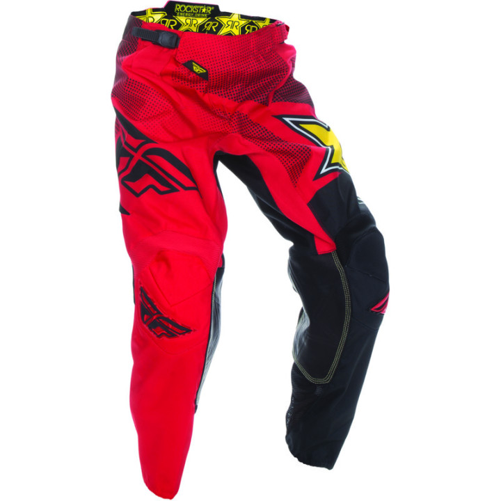 Pantalon FLY RACING Kinetic Rockstar - rouge/noir | Oxmoto