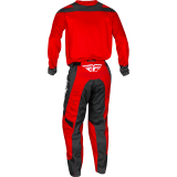 Pantalon FLY RACING F-16 - rouge/anthracite/blanc | Oxmoto
