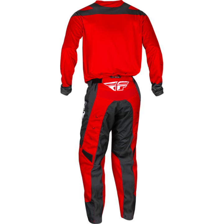 Pantalon FLY RACING F-16 - rouge/anthracite/blanc | Oxmoto