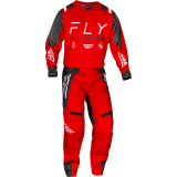 Pantalon FLY RACING F-16 - rouge/anthracite/blanc | Oxmoto