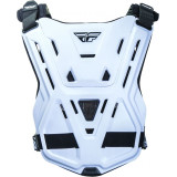 Plastron FLY RACING Revel Roost Race CE blanc | Oxmoto