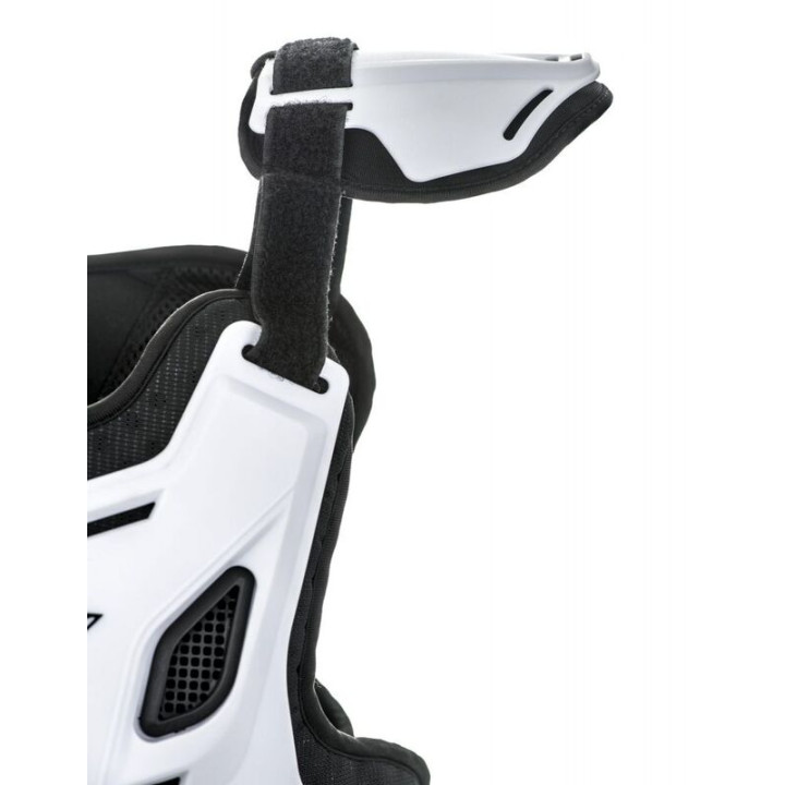 Plastron FLY RACING Revel Roost CE blanc enfant | Oxmoto