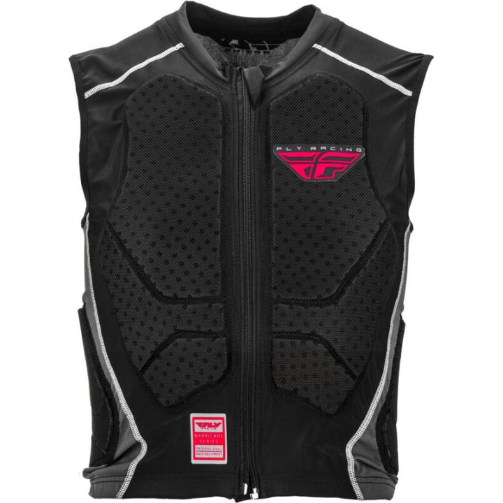 Gilet zip FLY RACING Barricade noir | Oxmoto