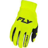 Gants FLY RACING Pro Lite - noir/jaune fluo | Oxmoto