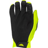 Gants FLY RACING Pro Lite - noir/jaune fluo | Oxmoto