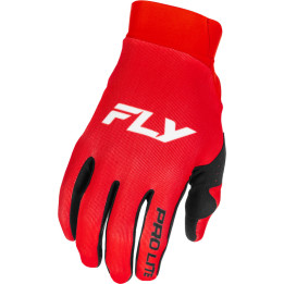 Gants FLY RACING Pro Lite - rouge/blanc | Oxmoto