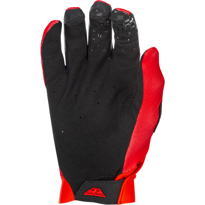 Gants FLY RACING Pro Lite - rouge/blanc | Oxmoto