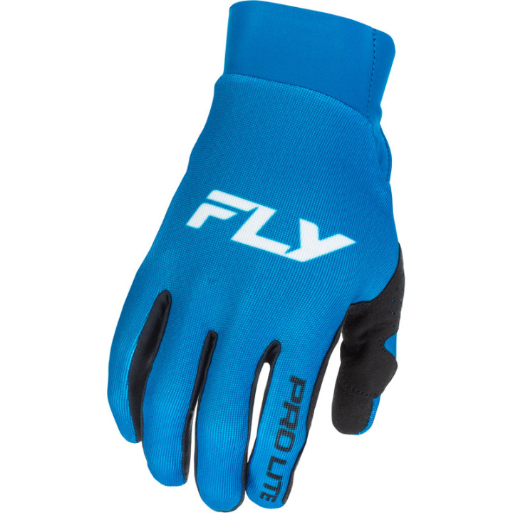 Gants FLY RACING Pro Lite - bleu/blanc | Oxmoto