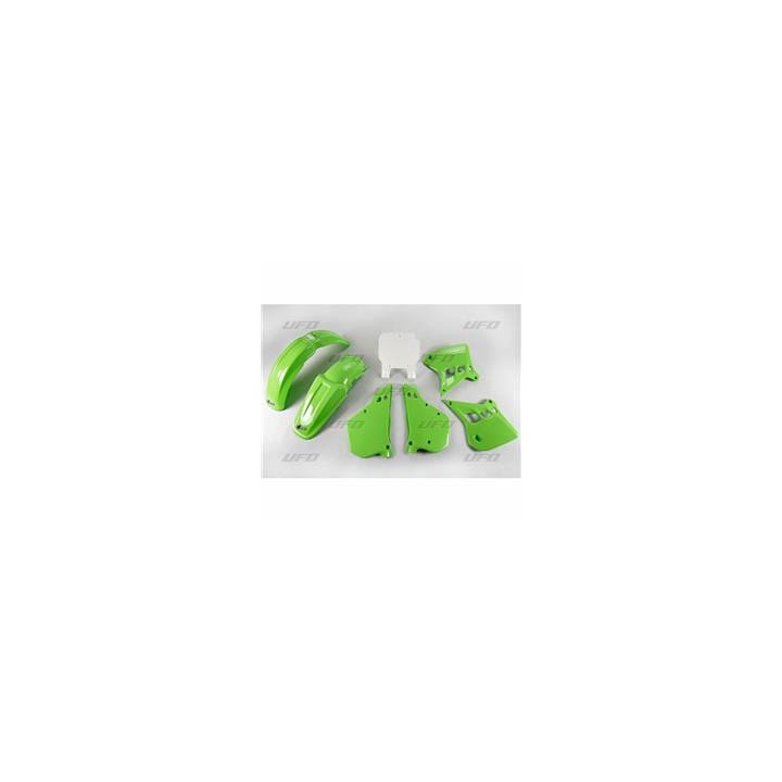 Kit plastique UFO couleur origine Kawasaki KX125 | Oxmoto