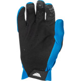 Gants FLY RACING Pro Lite - bleu/blanc | Oxmoto