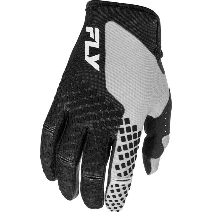 Gants FLY RACING Kinetic - noir/gris | Oxmoto