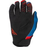 Gants FLY RACING Kinetic - rouge/blanc/bleu | Oxmoto