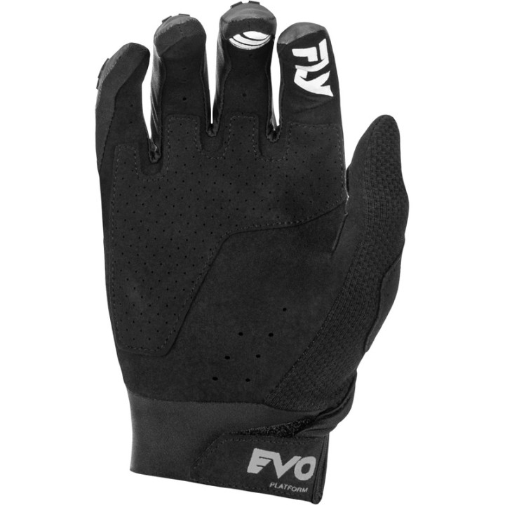 Gants FLY RACING Evolution DST - blanc/gris | Oxmoto