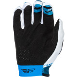 Gants FLY RACING Lite - bleu/blanc | Oxmoto