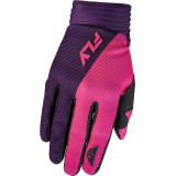 Gants enfant FLY RACING F-16 - rose/mauve | Oxmoto