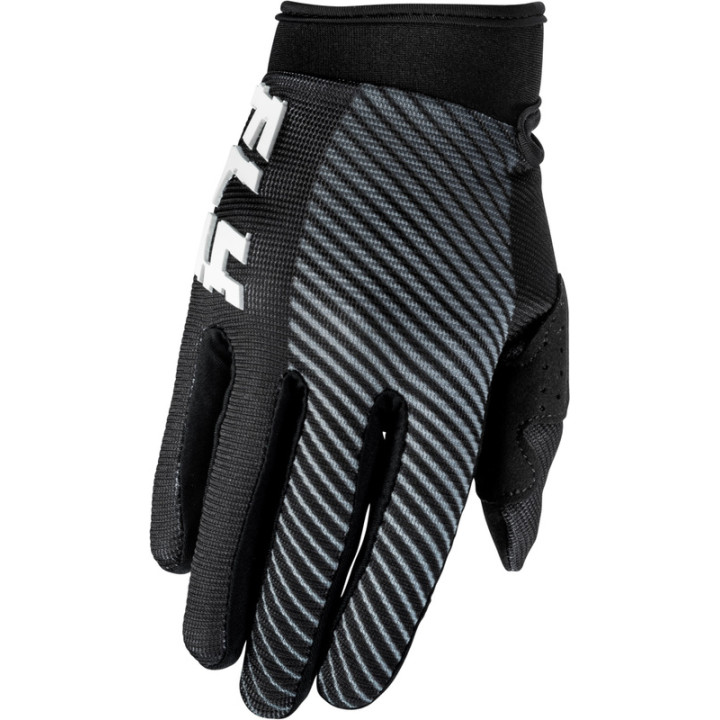 Gants enfant FLY RACING F-16 - noir/blanc achat en ligne