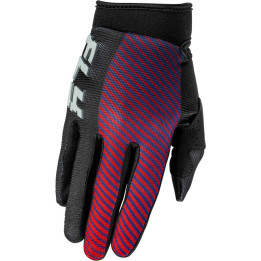 Gants enfant FLY RACING F-16 - noir/rouge/violet | Oxmoto