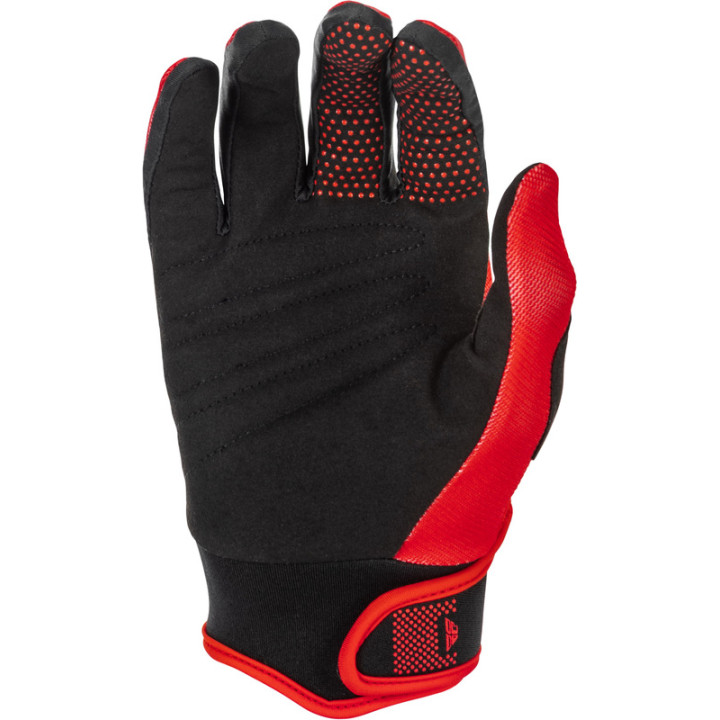 Gants enfant FLY RACING F-16 - noir/rouge | Oxmoto