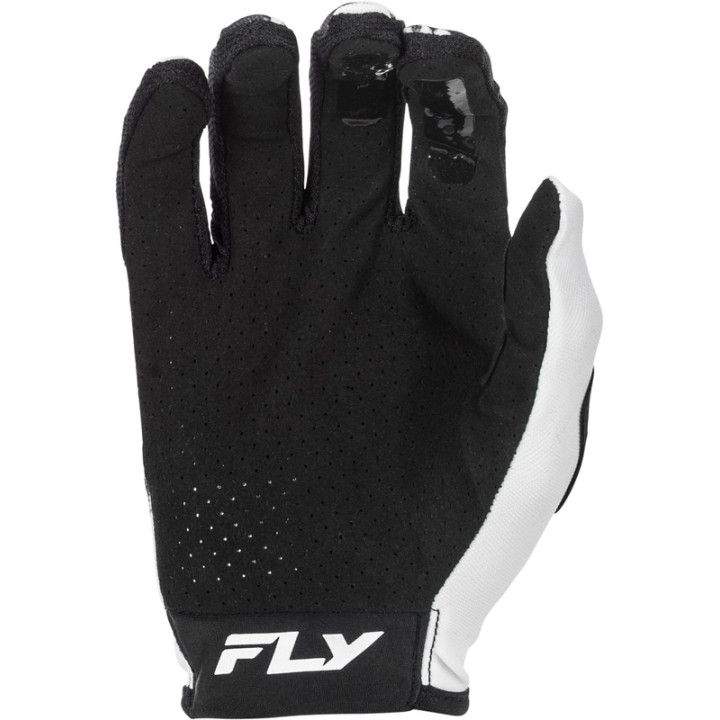 Gants enfant FLY RACING Lite Warp Special Edition - blanc/bleu/rose