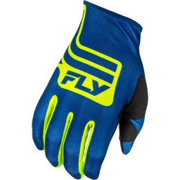 Gants FLY RACING Lite L.E. Lancer - Navy/Hi-Vis | Oxmoto