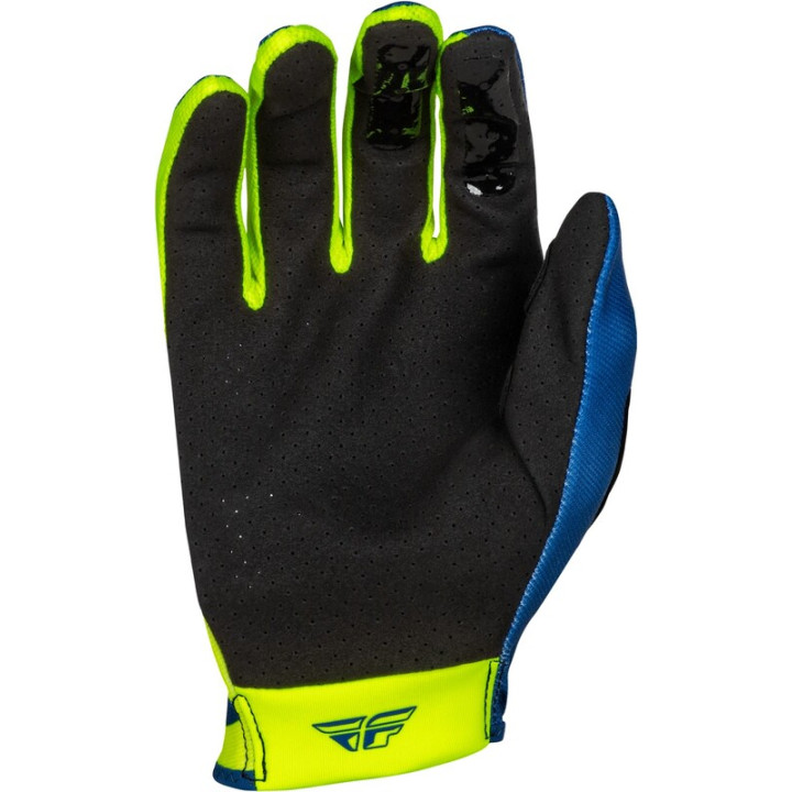 Gants FLY RACING Lite L.E. Lancer - Navy/Hi-Vis | Oxmoto