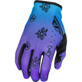 Gants enfant FLY RACING Lite Outline Special Edition - violet/bleu/noir